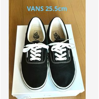 ヴァンズ(VANS)のVANS ブラックスニーカー　25.5cm ユニセックス(スニーカー)