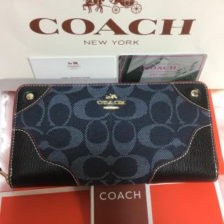 コーチ(COACH)のプレゼントにも❤️新品コーチ正規品ラウンドファスナー長財布(財布)