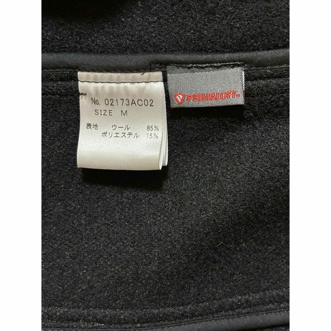 HYSTERIC GLAMOUR(ヒステリックグラマー)のHYSTERIC GLAMOUR ピーコート 黒 Mサイズ メンズのジャケット/アウター(ピーコート)の商品写真