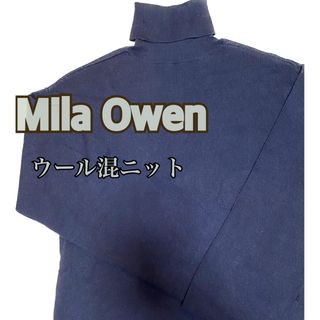 ミラオーウェン(Mila Owen)の【ほぼ未使用】Mila Owenウール混ニット✳︎(ニット/セーター)