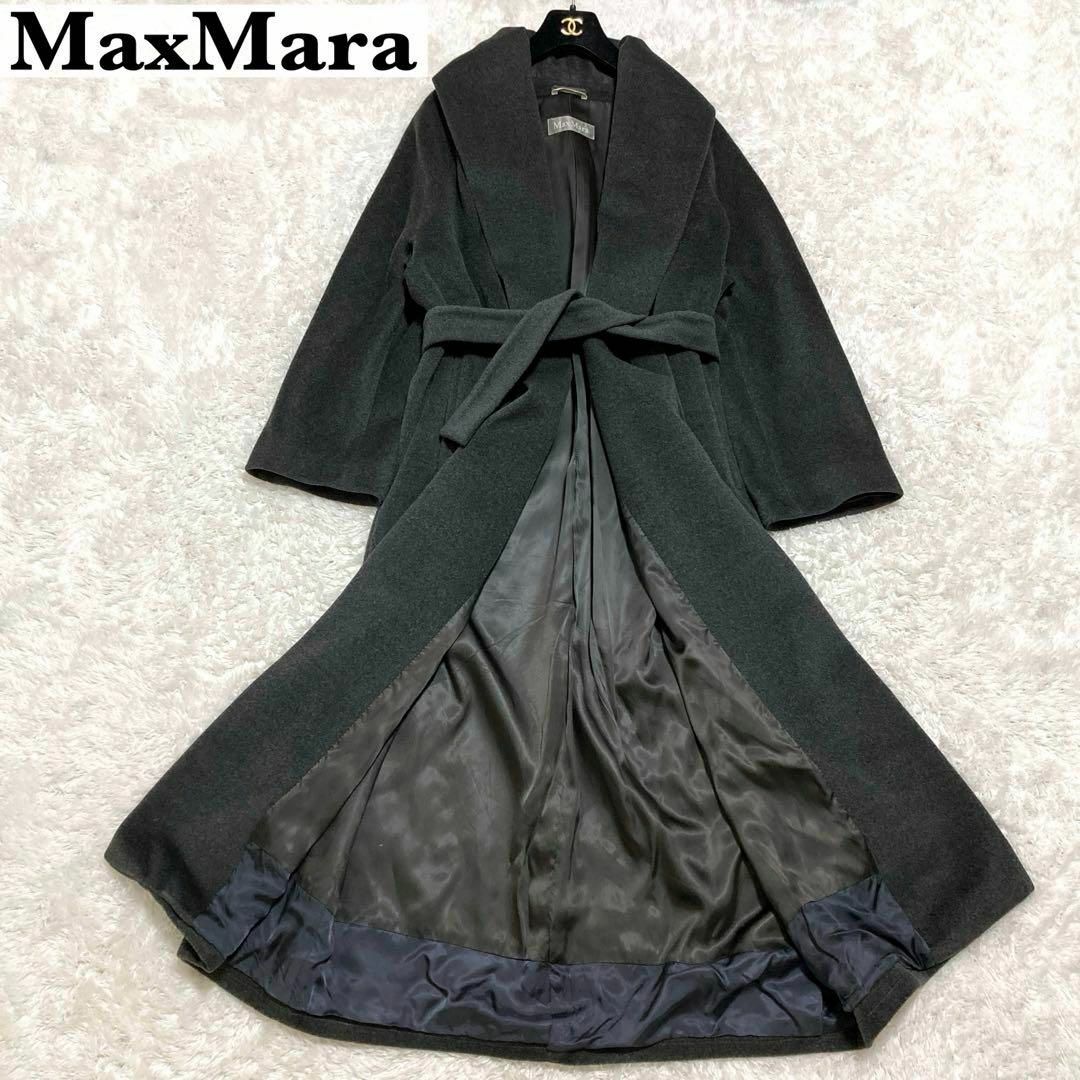 Max Mara - Max Mara ロングコート マニュエラ ウール100% マキシ丈 ...