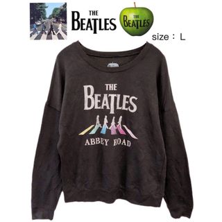 ビートルズ(THE BEATLES)のThe Beatles　アビイ・ロード　スウェット　L　ダークグレー　USA古着(スウェット)