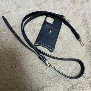 バンドリヤー(BANDOLIER)のBANDOLIER iPhone12/12proケース ブラック(iPhoneケース)