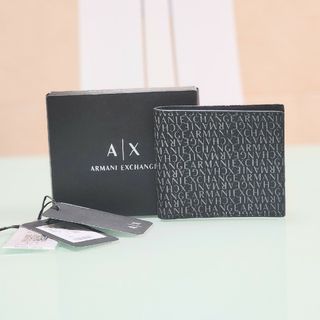 アルマーニエクスチェンジ(ARMANI EXCHANGE)のARMANI EXCHANGE/アルマーニ エクスチェンジ/財布/二つ折り/美品(折り財布)