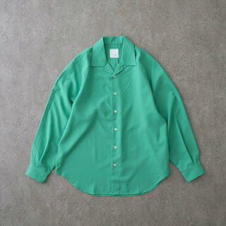 【ネオングリーン】リラックスラグランスリーブシャツ<ネオングリーン>(シャツ/ブラウス(長袖/七分))
