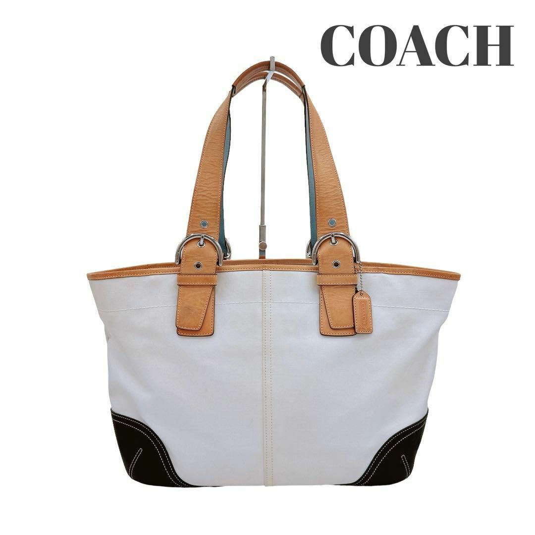 COACH ショルダーバッグ トートバッグ 大容量 レザー A4縦25