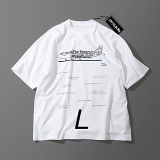 ENNOY ELECTRIC LOGO GRADATION SS TEE 黒 - Tシャツ/カットソー(半袖