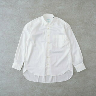 【ホワイト】リラックスバックプリーツシャツ<ホワイト>(シャツ/ブラウス(長袖/七分))