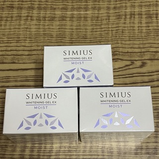 シミウス 薬用ホワイトニングジェル EX モイスト（しっとり）60g×3個(保湿ジェル)
