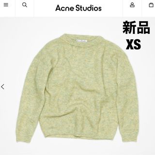 アクネストゥディオズ(Acne Studios)の新品 acne studios アクネストゥディオ クルーネック モヘアニット(ニット/セーター)