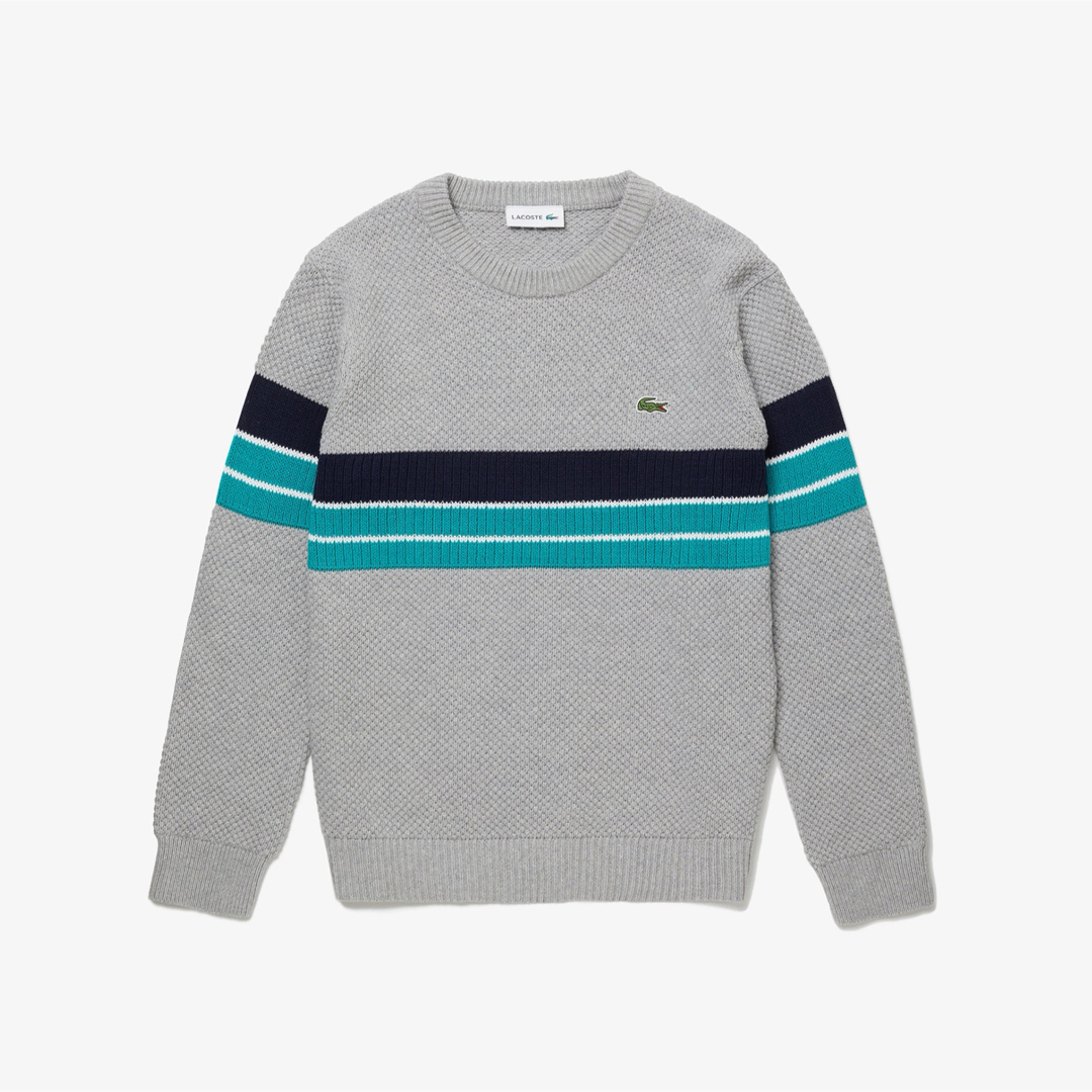 LACOSTE(ラコステ)の【期間限定 お値下げ 1/5〜】ラコステ ライトコットン クルーネックセーター メンズのトップス(ニット/セーター)の商品写真