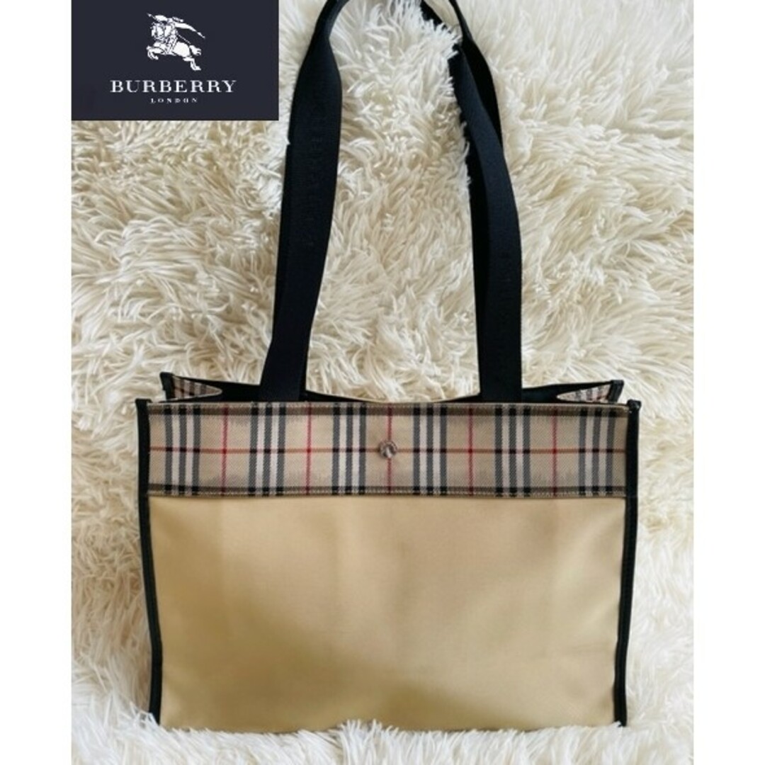 BURBERRY(バーバリー)の【BURBERRY LONDON】ノバチェック トートバッグ ショルダーバッグ レディースのバッグ(トートバッグ)の商品写真