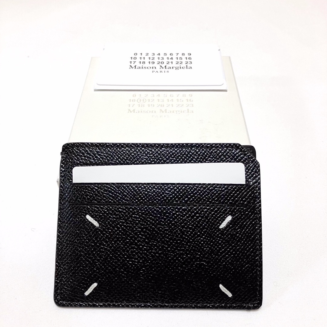 新品 24aw マルジェラ カード入れ 定期入れ パスケース 黒 7067 新品 24aw マルジェラ カード入れ 定期入れ パスケース 黒 7067