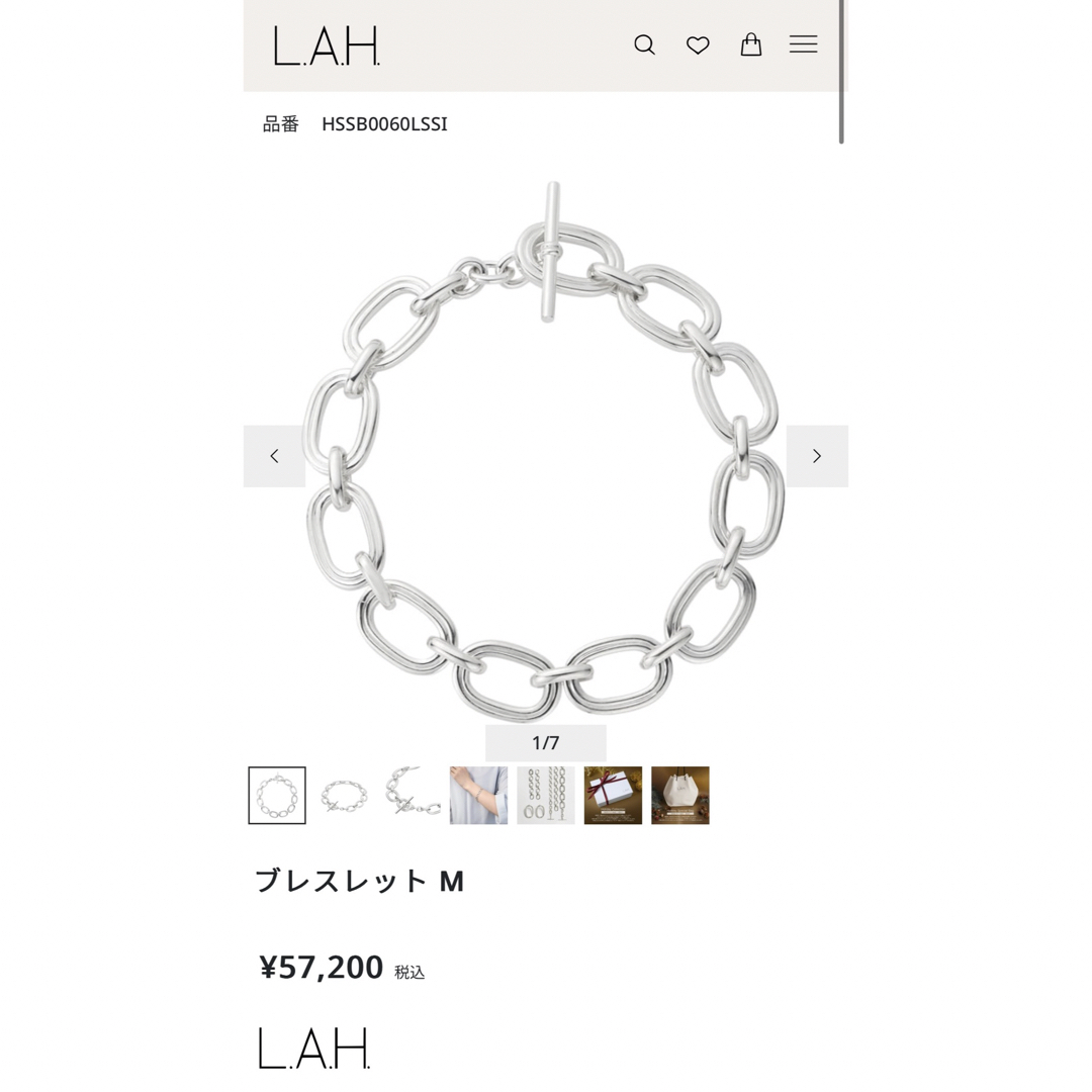 上質直営通販 L.A.H. ブレスレット M | www.ouni.org