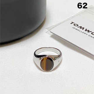 トムウッド(TOM WOOD)の新品 62 TOMWOOD Lizzie Ring Tiger Eye 5544(リング(指輪))