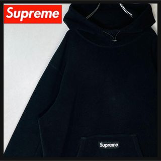 16SS supremebox logoパーカー即完売