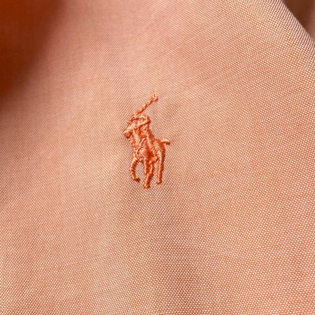 POLO RALPH LAUREN(ポロラルフローレン)のタグ付き！　ラルフローレン　長袖OXシャツ　ポニー刺繍　綿　大きいサイズ　8 レディースのトップス(シャツ/ブラウス(長袖/七分))の商品写真