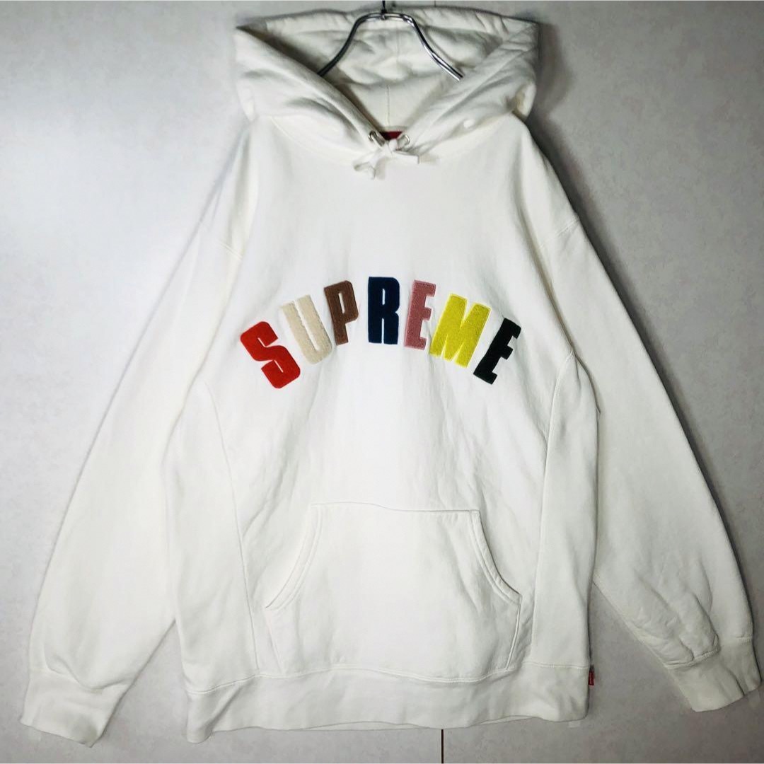 Supreme - 【希少デザイン】シュプリーム アーチ刺繍 パイルロゴ