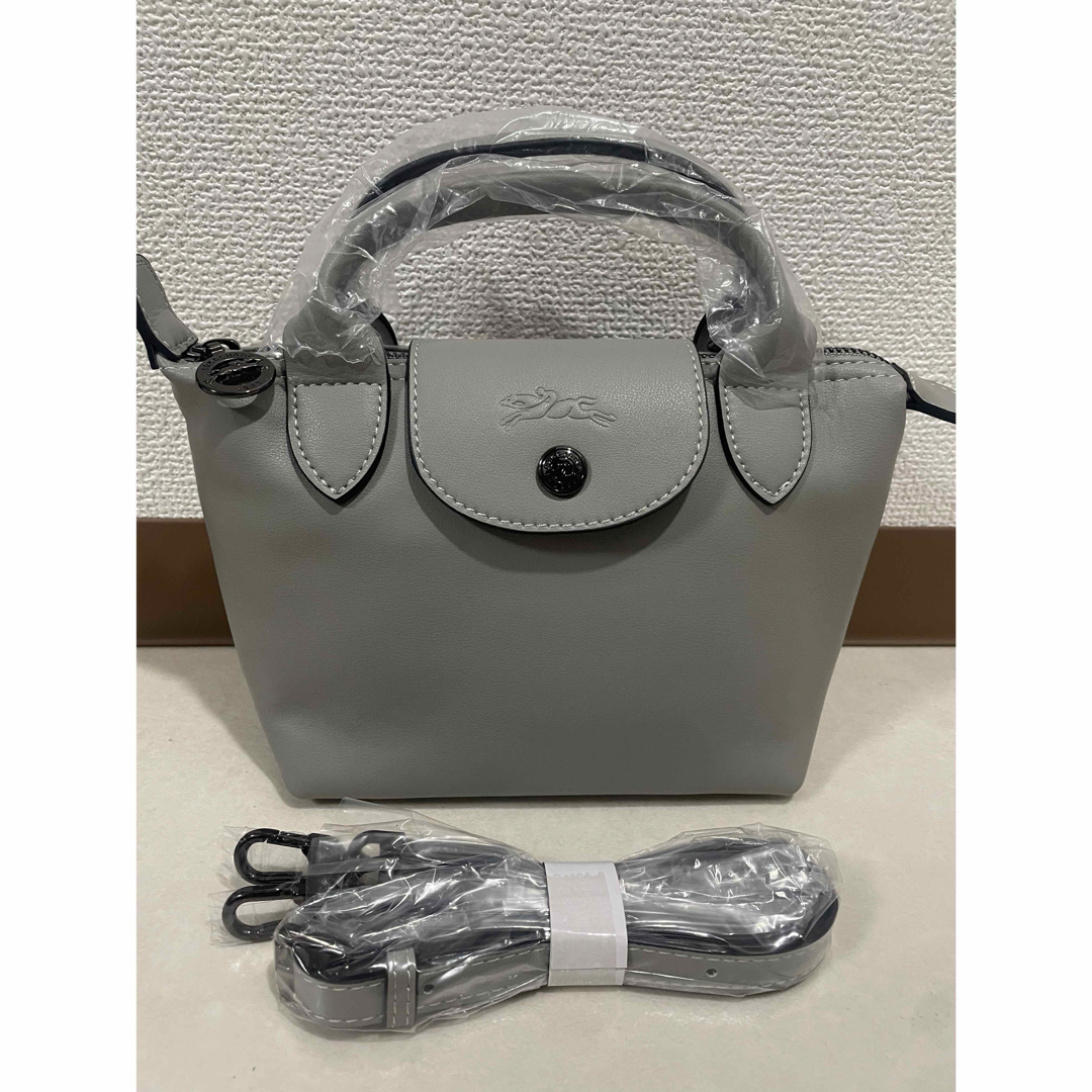 LONGCHAMP ル プリアージュ キュイール　XS トップハンドルバッグバッグ