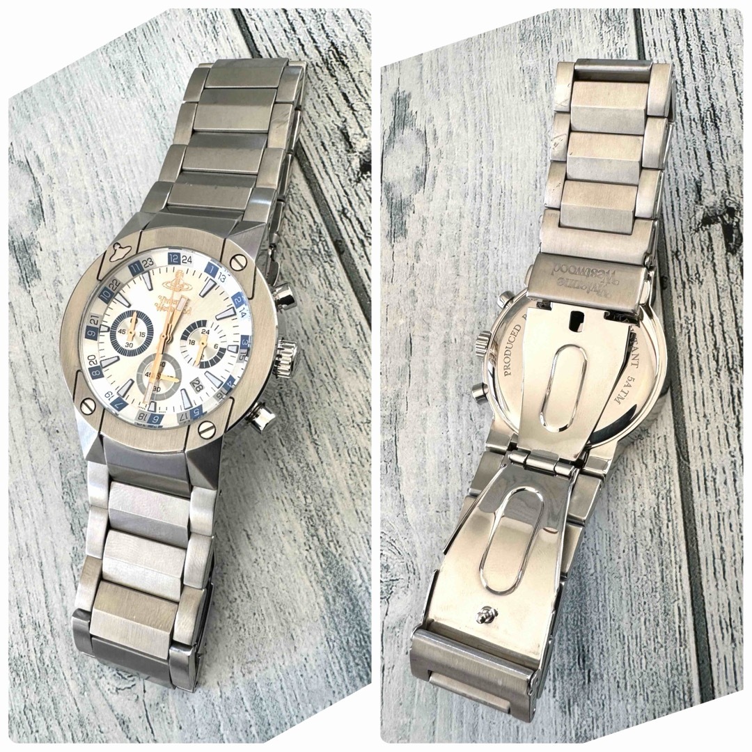 Vivienne Westwood - 【電池交換済】vivienne 腕時計 クロノグラフ