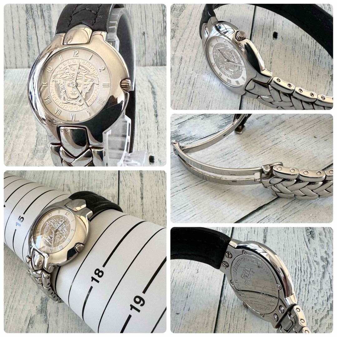 VERSACE - 【電池交換済】VERSACE ヴェルサーチ 腕時計 メデューサ