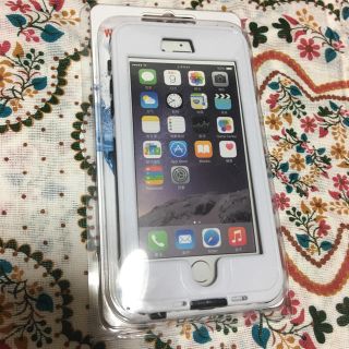 iPhone6plus/6splus /プラス 防水ケース 白 ホワイト 風呂海(iPhoneケース)