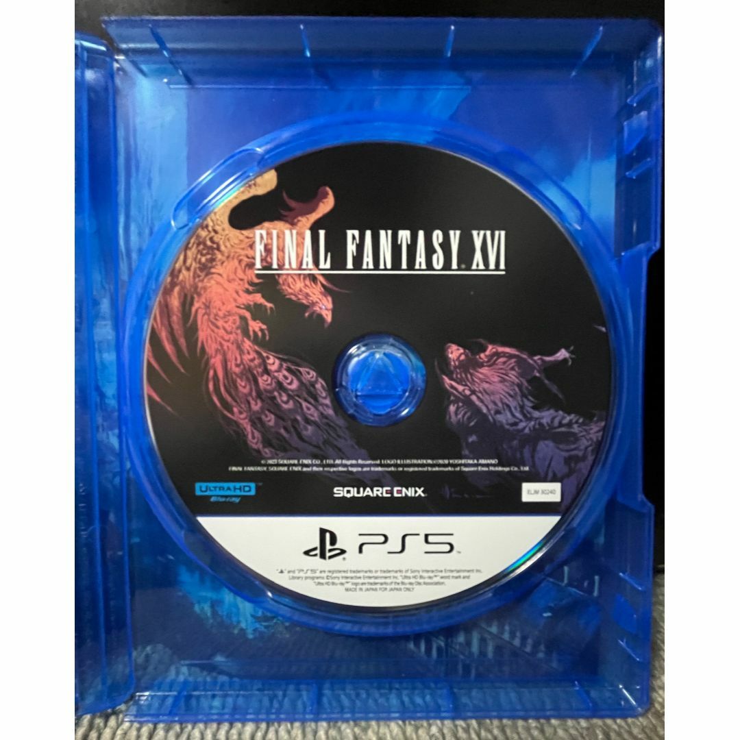 【美品】FINAL FANTASY XVI ファイナルファンタジー16- PS5 エンタメ/ホビーのゲームソフト/ゲーム機本体(家庭用ゲームソフト)の商品写真