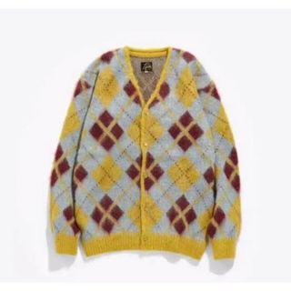 ニードルス(Needles)のNeedles mohair cardigan argyle(カーディガン)