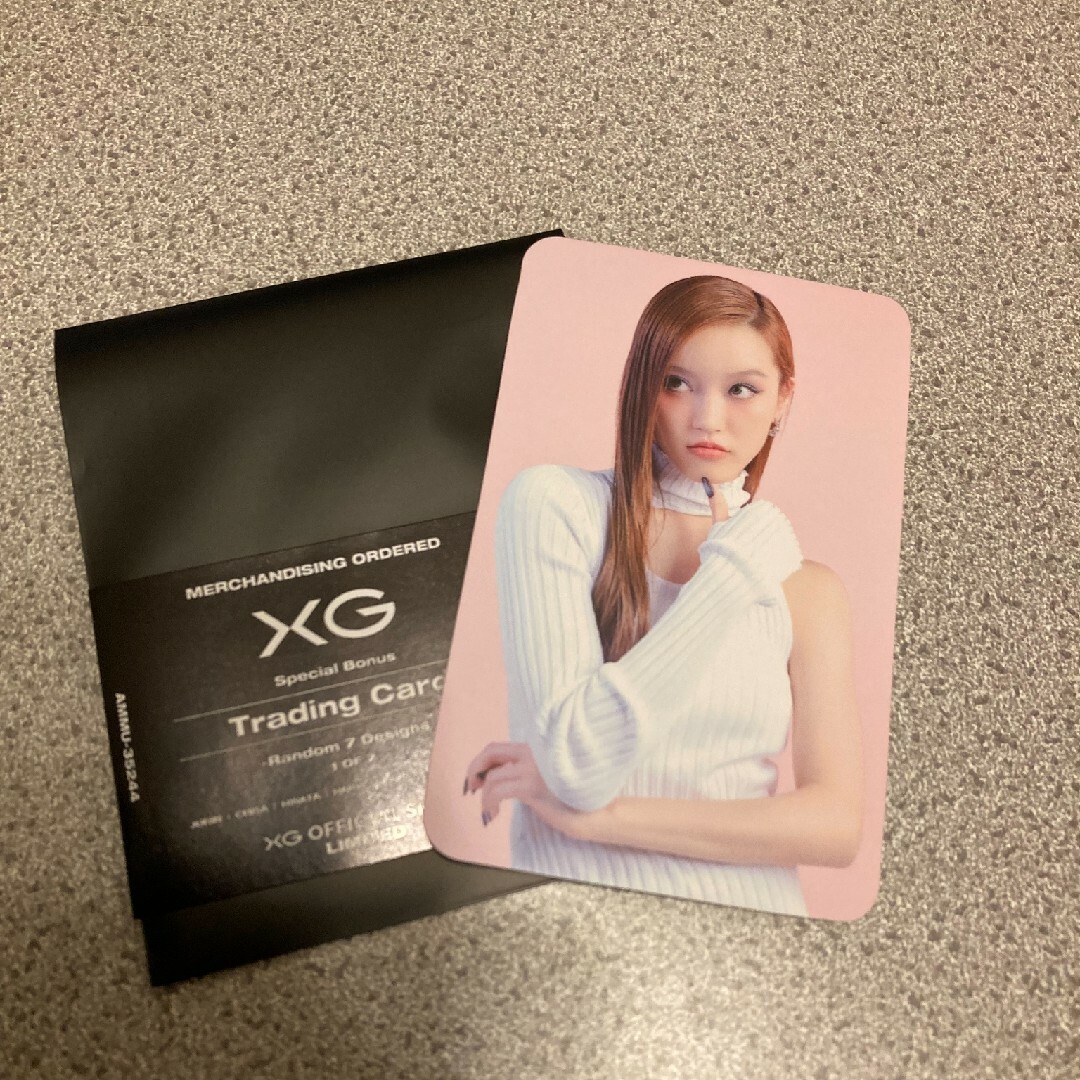 XG PRODUCTS 2 EC 限定 チサ トレカ エンタメ/ホビーのタレントグッズ(アイドルグッズ)の商品写真