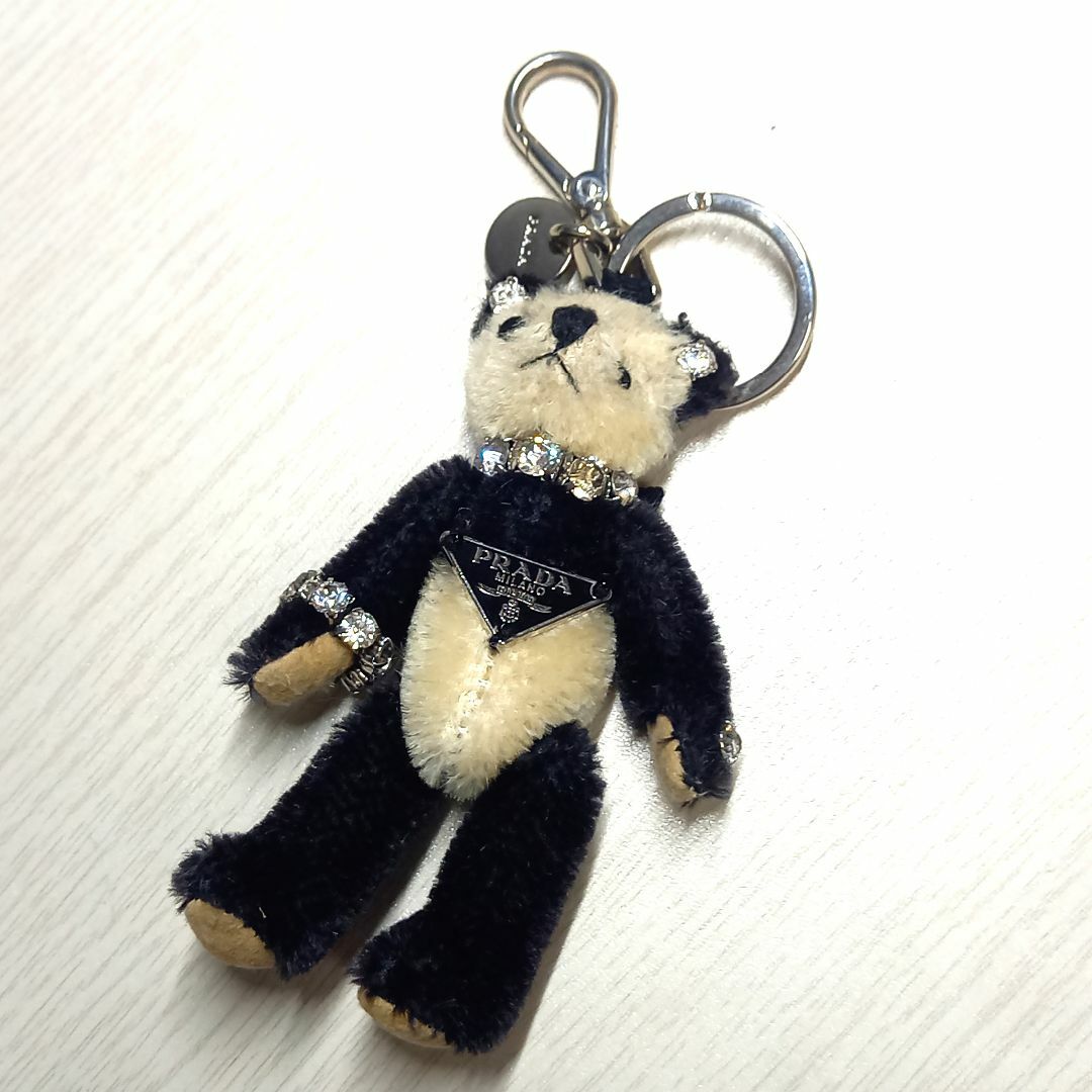 PRADA プラダ ベア キーホルダー チャーム ストラップ - 小物 PRADA プラダ ベア キーホルダー チャーム ストラップ - 小物