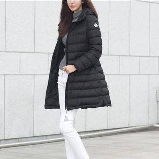 モンクレール(MONCLER)のMONCLER モンクレール FLAMMETTE フラメッテ　ブラック (ダウンコート)