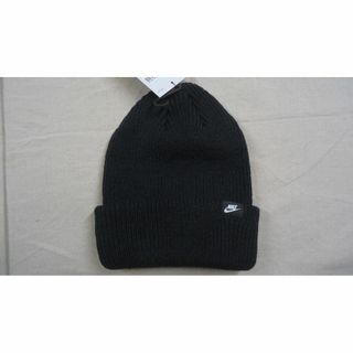 ナイキ(NIKE)のNIKE Fisherman Beanie DV5435-010 黒 OSFA(ニット帽/ビーニー)