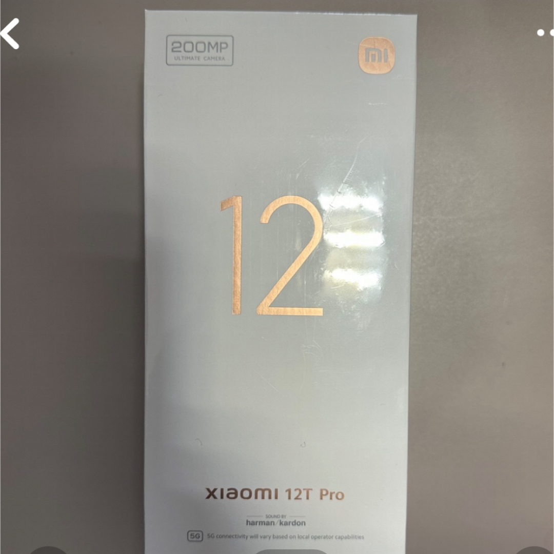 Xiaomi12Tpro商品の状態