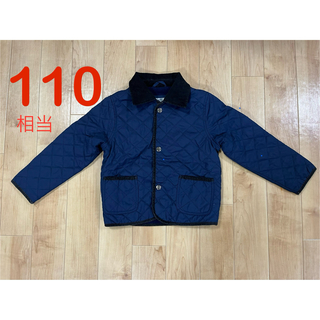 コストコ(コストコ)のキルトジャケット　紺色　110(ジャケット/上着)