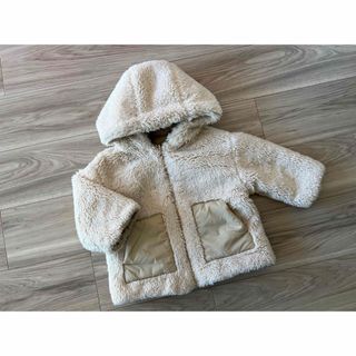 ザラ(ZARA)のZARA baby ザラベビー フェイクボアキルティングジャケット　86㎝(ジャケット/コート)