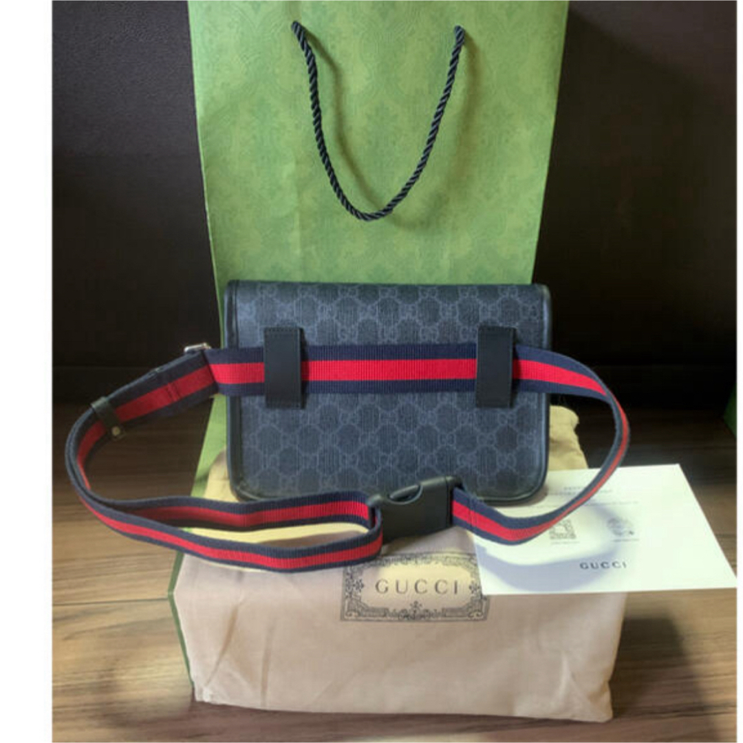 Gucci(グッチ)のGGスプリーム　ベルトバッグ メンズのバッグ(ショルダーバッグ)の商品写真