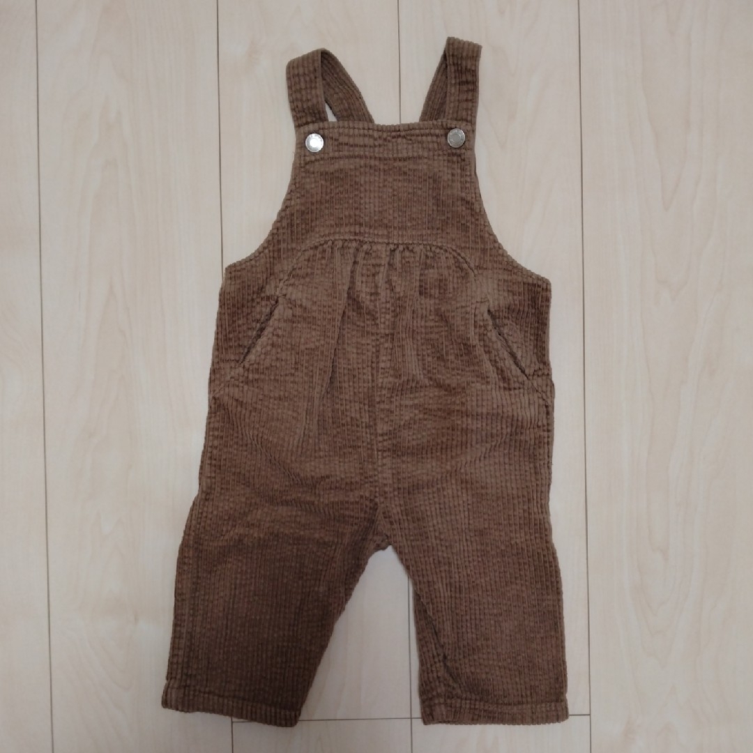 ZARA KIDS(ザラキッズ)の「ZARA」Baby オーバーオール　(size 80) キッズ/ベビー/マタニティのベビー服(~85cm)(パンツ)の商品写真