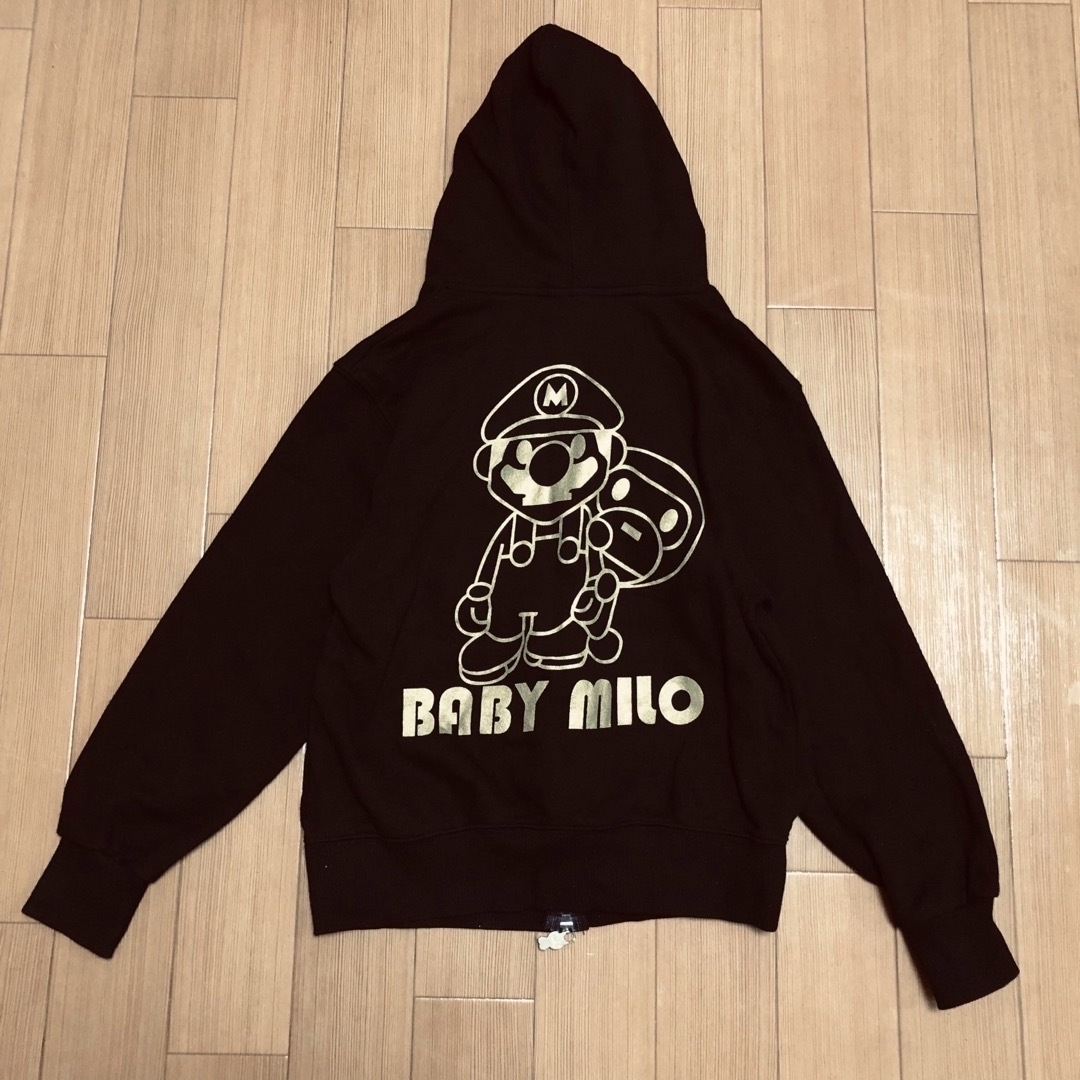 A BATHING APE - 【レア】 BATHING APE BABY MILO パーカー A BATHING APE - 【レア】 BATHING APE BABY MILO パーカー