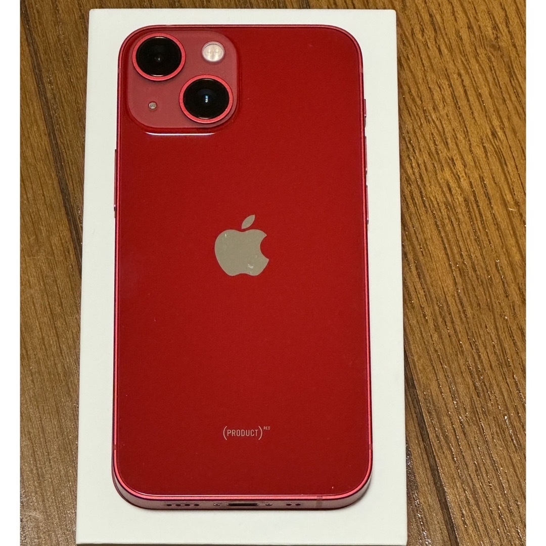 iPhone(アイフォーン)のiPhone 13mini 128GB Red スマホ/家電/カメラのスマートフォン/携帯電話(スマートフォン本体)の商品写真