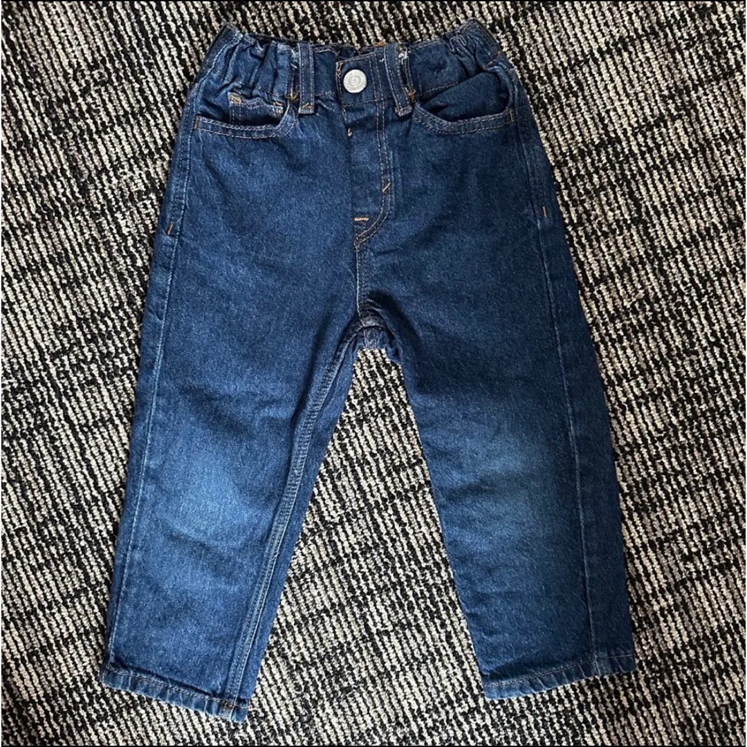 ZARA KIDS(ザラキッズ)のベルト付きデニムセット キッズ/ベビー/マタニティのキッズ服男の子用(90cm~)(パンツ/スパッツ)の商品写真