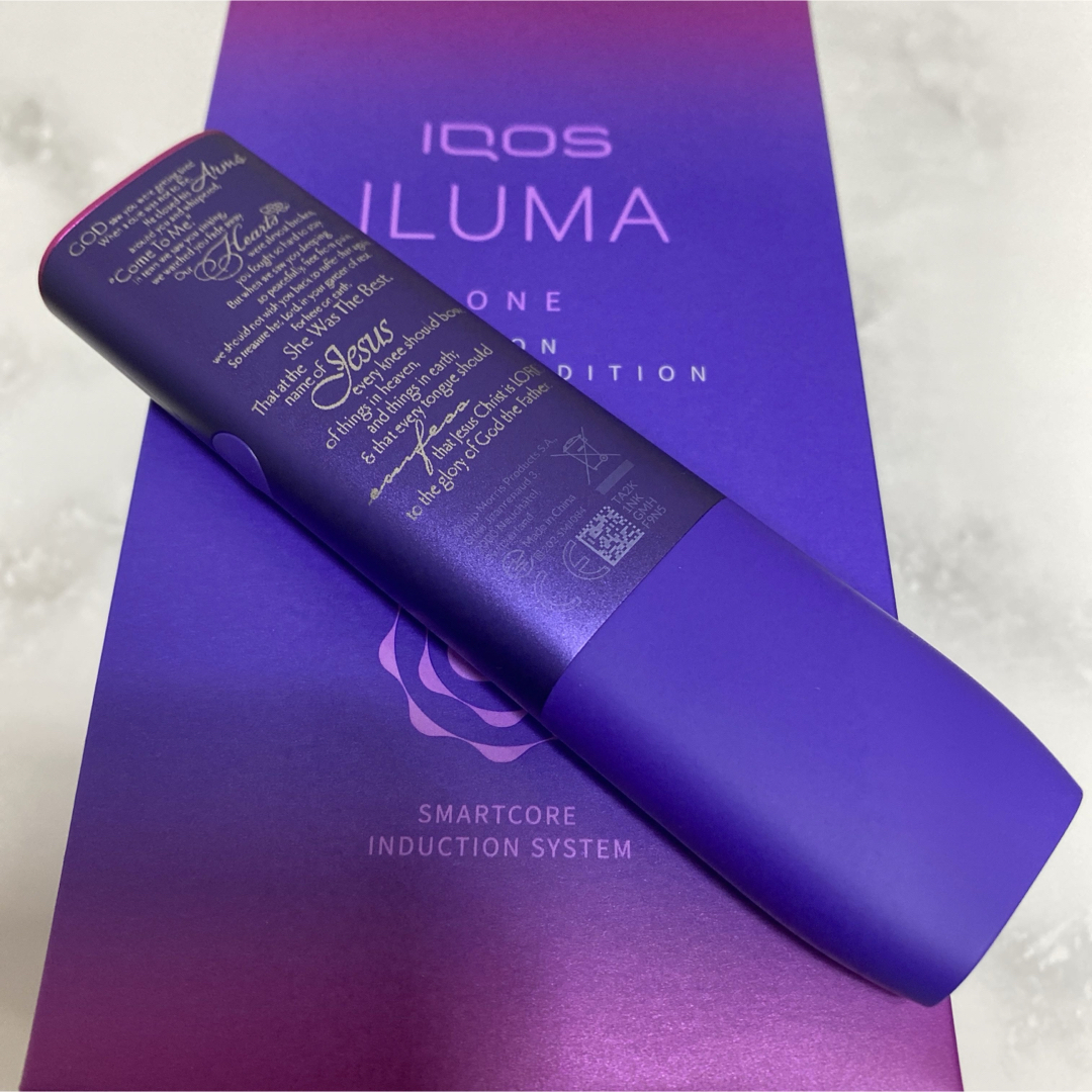 IQOS - iQOS ILUMAONE イルマワン レーザー加工 祈り手 聖書 ロザリオ ...