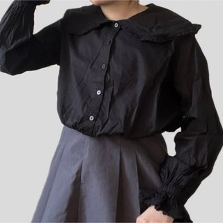 Ray BEAMS - Ray BEAMS / ビッグカラー 2way シャツの通販 by eeee