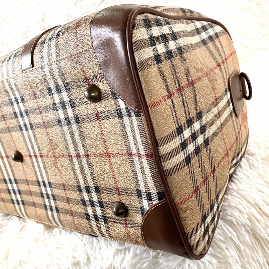 BURBERRY - 良品☆A4可 2way バーバリー ボストン ノバチェック