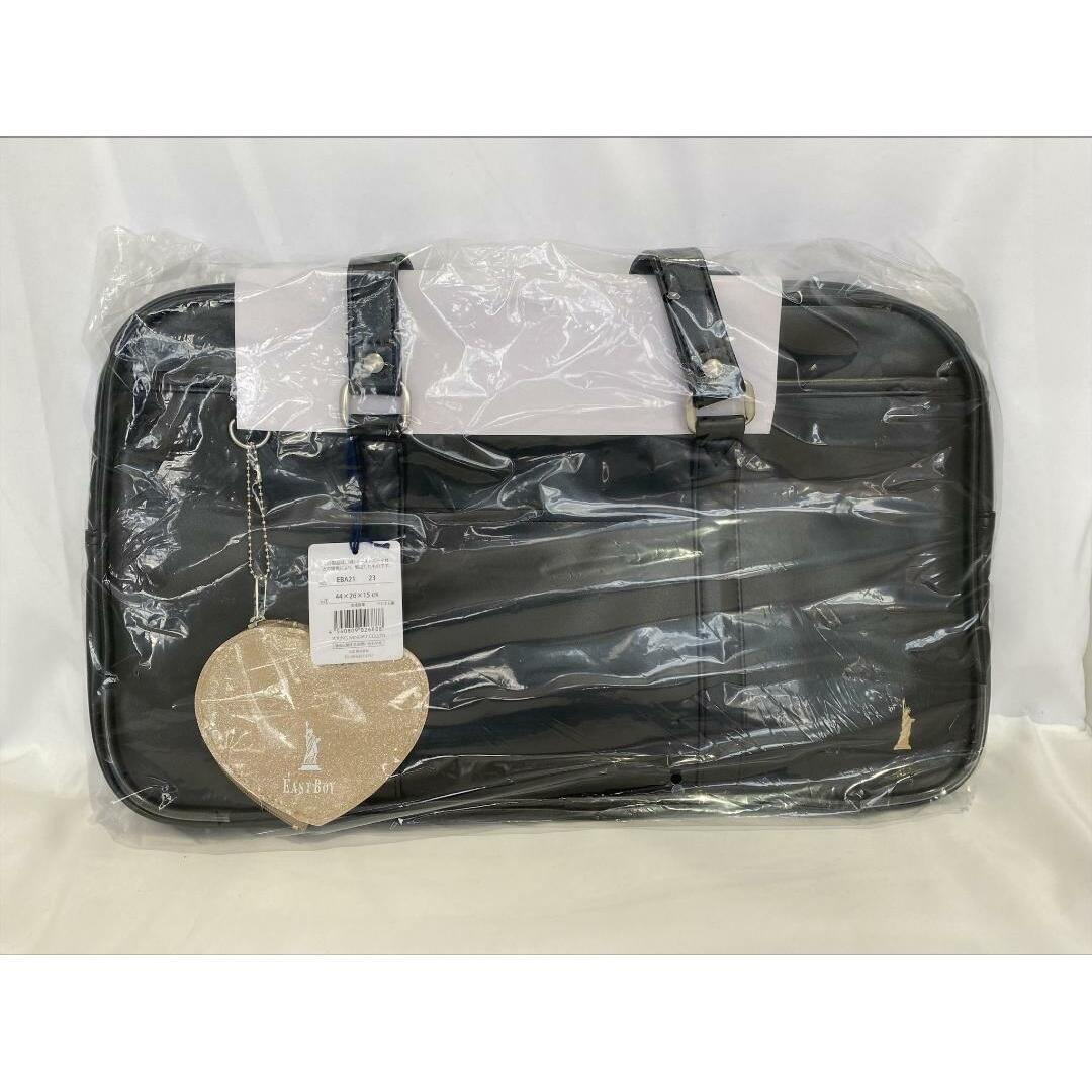 EASTBOY(イーストボーイ)の希少品　当日発送　イーストボーイ 合皮スクールバッグ EBA21 黒×ベージュ. レディースのバッグ(トートバッグ)の商品写真