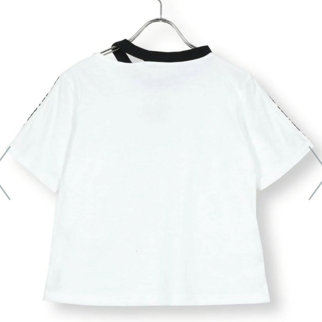 BeBe(ベベ)の☆【美品】ZIDDY ネックカット推しカラーTシャツ 140cm☆ キッズ/ベビー/マタニティのキッズ服女の子用(90cm~)(Tシャツ/カットソー)の商品写真