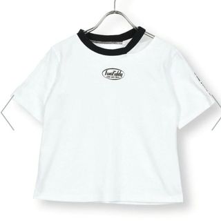 ベベ(BeBe)の☆【美品】ZIDDY ネックカット推しカラーTシャツ 140cm☆(Tシャツ/カットソー)