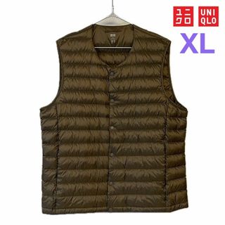 ユニクロ(UNIQLO)の【新品未使用状態◎】UNIQLO　ウルトラライトダウンコンパクトVネックベスト(ダウンベスト)