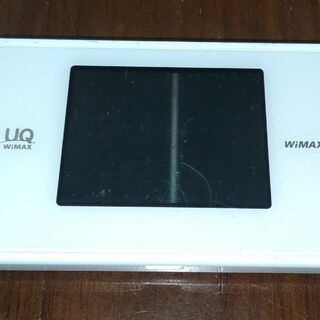 エヌイーシー(NEC)のNEC WX04 UQ WiMAX2+ Wi-Fi ルーター sim無し(その他)