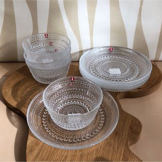 イッタラ(iittala)のtomomy72様専用　新品 12点 カステヘルミ ボウル 6個 プレート6枚(食器)