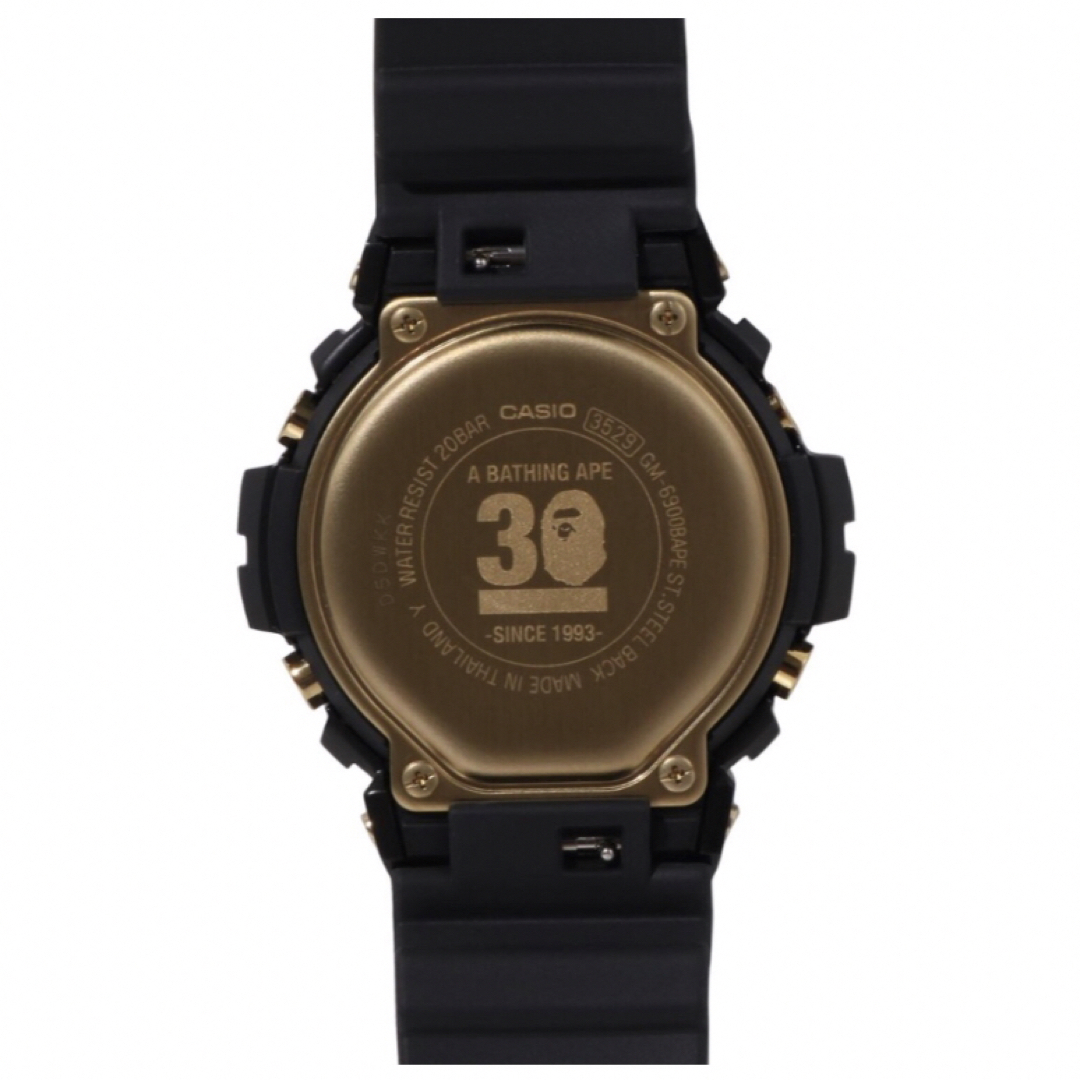 G-SHOCK(ジーショック)のA BATHING APE X GSHOCK GM6900 BAPE30周年記念 メンズの時計(腕時計(デジタル))の商品写真